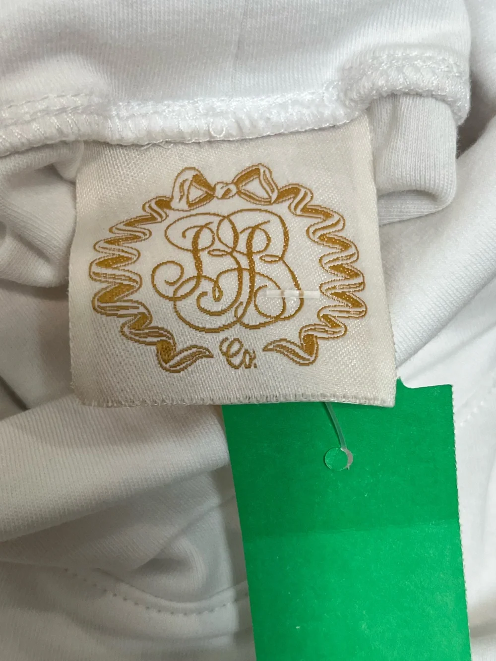 The Beaufort Bonnet Company White kids Turtleneck Size 7